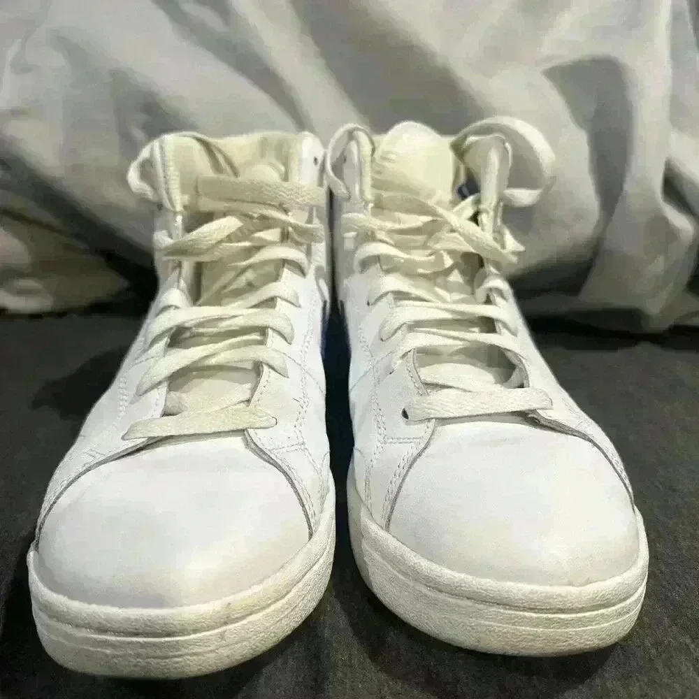 MENS Nike COURT ROYALE 2 MID Basketball Sneakers ‘White Game Royal’ Size 8 - Picture 2 of 7